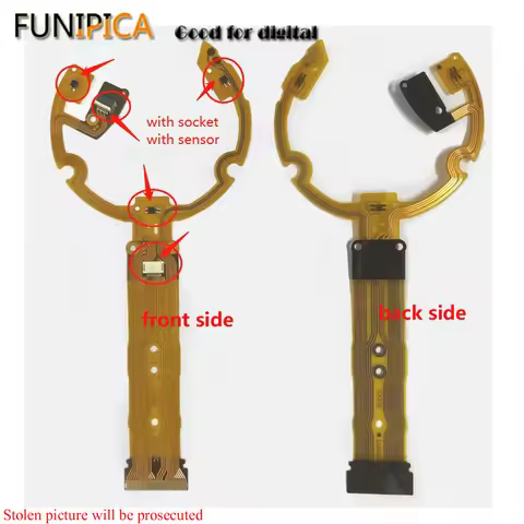NEW Lens Anti-shake Flex Cable For Sigma 24-70mm 24-70 mm f/2.8 DG OS HSM ART Lens Repair Part + Soc