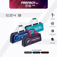Protech 1 Zip Badminton Racket Bag with Thermal - Ezy Series