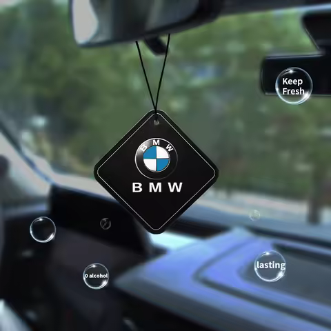 Car Hanging Rearview Mirror Decor Auto Interior Badge Pendant Accessories For BMW X1 X2 X3 X4 G30 G2