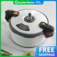 Queen Sense หม้อแรงดันใช้ได้กับเตาแก๊สและเตาไฟฟ้า สำหรับ 6 คน