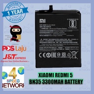 Xmi RDmi 5 BN35 3300MAH Battery Bateri Batery