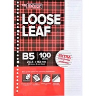 Loose Leaf Boss B5BIG 26 Holes 100 sheets B5 Paper