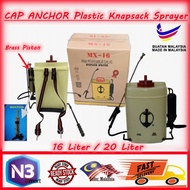 [100% ORIGINAL] CAP ANCHOR Plastic Knapsack Sprayer / Pam Racun 16L / 20L (MX-16 / MX-20) MX16 / MX20