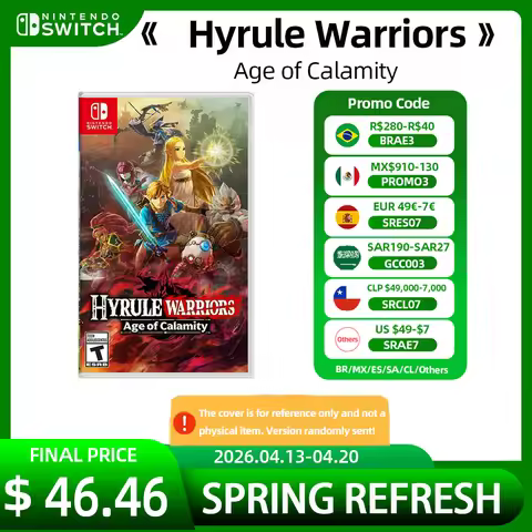 Hyrule Warriors : Age of Calamity - Nintendo Switch Game Deals 100% Original Physical Game Card for 