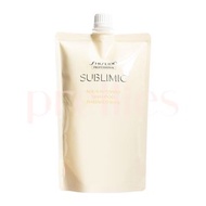 資生堂 - SUBLIMIC Aqua Intensive 水凝洗頭水 (受損髮質) (補充裝) 450ml (金) (804622) (平行進口貨品)