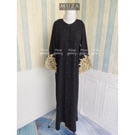 HITAM Muza ABAYA Black ABAYA TURKEY SONIA