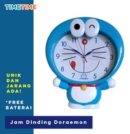 Jam Dinding Full Body Karakter Doraemon Keropi Minion LUCU