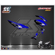NEW VARIO 160 DS 11 MOTORCYCLE STRIPING STICKER