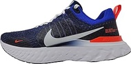 Nike Men's React Infinity Run Flyknit 3 Running Shoes, College Navy/MTLC Platinum, 8 M US