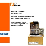 OMRON S8FS-C05024J Switching Power Supply 24v 2.2a adapter nes lrs