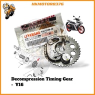 ORIGINAL YAMAHA Y16 Y16ZR CAM GEAR TIMING GEAR 38T DECOMPRESSER ASSY  B3M-E2280-00