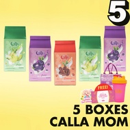 COMBO 5 - Calla Mom Milk Susu Ibu Hamil - Susu Kambing - Melon / Blueberry / Caramel Macchiato