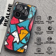 Case REALME C51Y C21Y C15 C12 C33 C35 C20 C40 C67 C25 C25S NARZO 30A NARZO 20 Glossy ABSTRACT Motif 