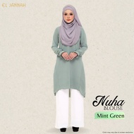 El Jannah Blouse Nuha Mint Green