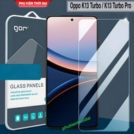 Tempered Gor Oppo K13 Turbo / K13 Turbo Pro is transparent and smooth, comes with anti-opening glue