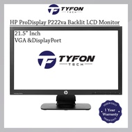 HP ProDisplay 21.5" Inch Widescreen LED Backlit LCD Monitor P222va (Refurbished)