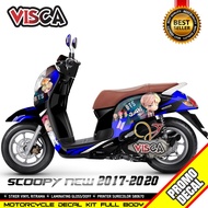 Decal Scoopy New 2018 2019 2020 Full Body Stiker Scoopy New 2018 2019 2020 Full Body BTS