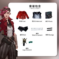 NEW In Stock Arcane Caitlyn Kiramman Cosplay Costume Anime LOL Arcane Vi Cosplay Uniform Outfits Car