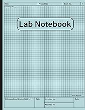 Laboratory Notebook: Scientific Lab Notebook for STEM Research, Engineering, and Medical Labs, 5x5 Q