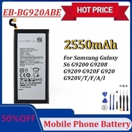 Upgraded EB-BG920ABE 4.4V 2550mAh Mobile Phone Battery for Samsung Galaxy S6 G9200 G9208 G9209 G920F