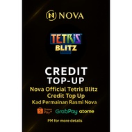 Nova Official Tetris Blitz Credit Top Up | Kad Permainan Rasmi Malaysia | ShopeePayLater GrabPayLate