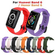 Replacement Silicone Watch Strap For Honor Band 6 / Huawei Band 6 Pro