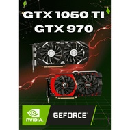 GTX 1050 Ti 4GB  GTX 970 Graphic card