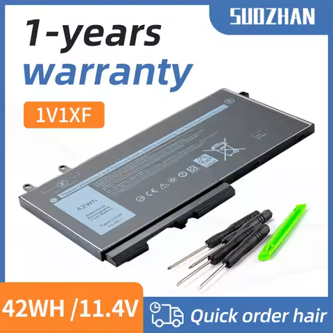SUOZHAN 1V1XF Laptop Battery for Dell Latitude 5400 5410 5500 Precision 3540 3550 Inspiron 7590 7591