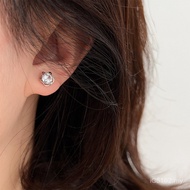 Classy Female s999 Romantic Fairy Sterling Silver Flower Summer Cross-Border Small Fresh Earrings Ea