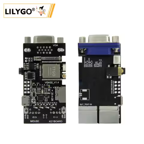 LILYGO® FabGL VGA32 VGA ESP32 PSRAM Module V1.4 Controller PS/2 Mouse Keyboard Graphics Library Game