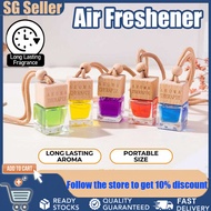 [⭐SG Seller]Car Air Freshener Hanging Diffuser Scent Car Hanging Aroma Diffuser Vehicle Air Scent Perfume Car Aromather