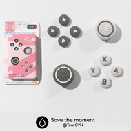 Bộ dán nút ABXY và D-PAD Akitomo chất liệu Silicone cho Joy-con Nintendo Switch OLED / Switch 1