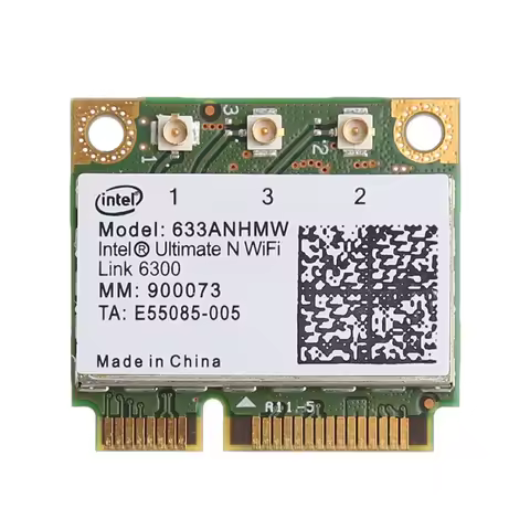 Mini PCI-E Notwork Card 633ANHMW 450Mbps for For Intel Ultimate-N WiFi Link 6300