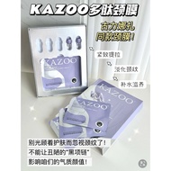 PO 14 DAYS KAZOO BLACK REISHI PEPTIDE FIRMING NECK MASK 1 BOX 5PCS