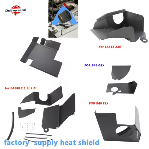 Intake Heat Shield Better Performance for VW MK5 Golf MK6 GTI Audi TT A3 EA888 GEN2 1.8T 2.0T EA113 