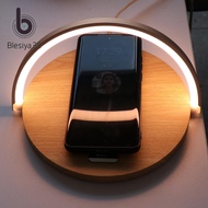 Blesiya 10W Wireless Charger Pad Night Table Light for iPhone 11 Pro X 8 plus