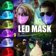 [Kedah] Mask LED Mask Lampu Bluetooth LED Glasses Customize LED Mask Cermin Mata LED Party Glasses