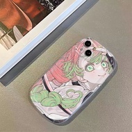 Soft Shockproof Pink Hair Anime Girl Phone Case Suitable For Redmi Note 8 9 10 11 12 Pro 9S 10S 10 Lite 11S POCO M2 M3 Pro M5S F3 X2 C55