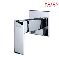 Karat Faucet ก๊อกเดียวติดผนังแบบก้านโยกสำหรับฝักบัวสายอ่อน รุ่น KF-25-870-50(8)