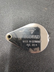 กล้องส่องพระ สแตนเลส DIAMOND MADE IN GERMANY APL 20X