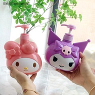 [Brightnessdin] 900ml Sanrio Kuromi Soap Bottle Kawaii My Melody Shampoo Shower Milk Sub-Bottle Loti