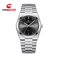 SSY CHAXIGO Ultra-thin Mens Watch Waterproof Calendar Alloy Watch