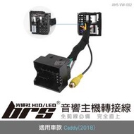 【brs光研社】AHS-VW-002 Caddy 音響 主機 轉接線 福斯 VW Volkswagen