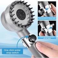 Wear Spray Pressurized Shower Head Universal Type Enhanced Pressurized Handheld Shower Head Filter Bath Faucet Shower Head