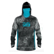 NEW IN Pelagic Fishing Shirts with UV Protection, Long Sleeve, Hooded Face Cover, Quick Dry Tops, Fi