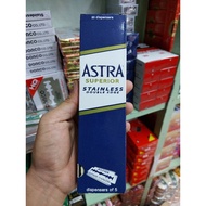 Razor Blade 2 Sharp Astra 1 Box Contains 20 Cartridges Total 100 Blades.
