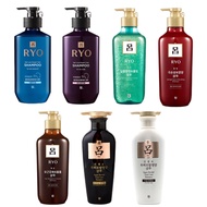 (ของแท้/รุ่นใหม่ล่าสุด/ฉลากเกาหลี) Ryo Shampoo ริยอ แชมพูเกาหลี แชมพูสมุนไพรเกาหลี Ryo Damage Care Ryo hair strengthener