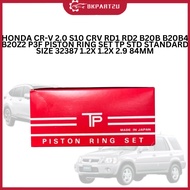 HONDA CR-V 2.0 S10 CRV RD1 RD2 B20B B20B4 B20Z2 P3F PISTON RING SET TP 1.2X 1.2X 2.9 84MM
