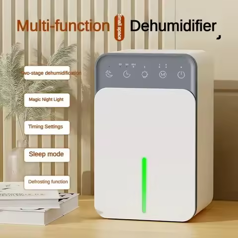 Air Dehumidifier Portable Mute Moisture Absorbers Machine Air Dryer For Home Bedroom Office Kitchen 