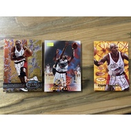[LOT 2 Mint-NRmint] CLYDE DREXLER METAL Facsimile AU + FREE FLEER NBA CARDS Collections